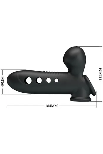 Inflatable Penis Sleeve with Airbag - Extra Power