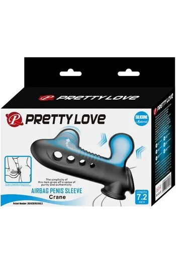 Inflatable Penis Sleeve with Airbag - Extra Power