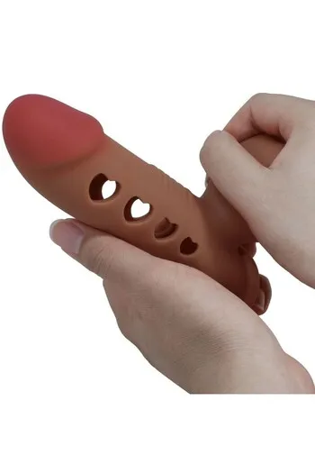 Penis Sleeve with Airbag - Enhance Thickness and Stamina