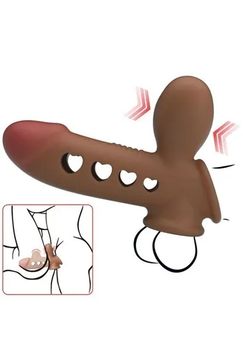 Penis Sleeve with Airbag - Enhance Thickness and Stamina