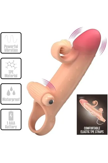 Realistic Penis Extender with Vibration