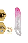 PRETTY LOVE BI-026210-2: Guaina Peniena in TPR per Stimolazione Intensiva