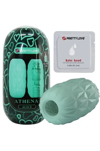 Pretty Love BM-00900T100-1: ATHENA Masturbation Egg in Super Elastic TPR