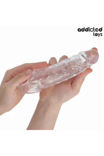 Addicted Toys Penis Sheath Size M - Length and Girth Enhancement