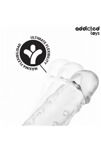 Addicted Toys Penis Sheath Size M - Length and Girth Enhancement