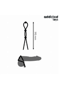 Corda di Silicone per Pene Addicted Toys - Triplo Laccio per Controllo e Stimolazione