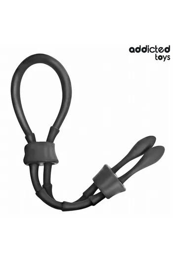 Corda di Silicone Regolabile per Pene Addicted Toys - Controllo e Stimolazione Intensificata