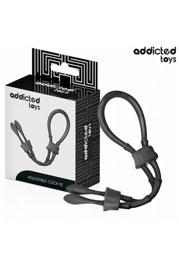 Addicted Toys Adjustable Silicone Penis Cord - Enhanced Control and Stimulation