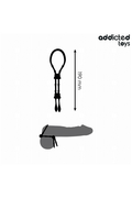 Corda di Silicone Regolabile per Pene Addicted Toys - Controllo e Stimolazione Intensificata