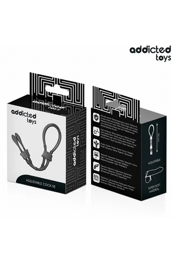 Addicted Toys Adjustable Silicone Penis Cord - Enhanced Control and Stimulation