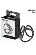 Anello Triplo per Pene Addicted Toys | Migliora le Prestazioni Sessuali