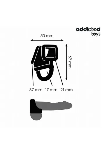 Anello Gabbia per Pene Addicted Toys - Prolunga l'Erezione e Aumenta il Piacere