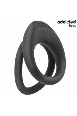 Anello Penieno Doppio Texturizzato Addicted Toys | Migliora Stimolazione e Erezione