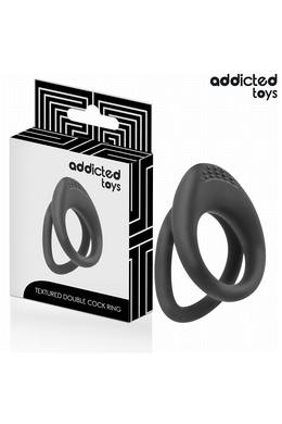 Double Textured Penis Ring Addicted Toys | Enhance Stimulation and Erection
