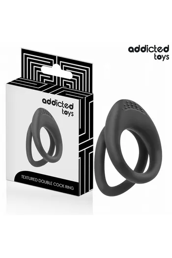 Double Textured Penis Ring Addicted Toys | Enhance Stimulation and Erection