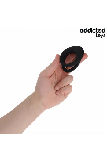 Anello Penieno Doppio Texturizzato Addicted Toys | Migliora Stimolazione e Erezione