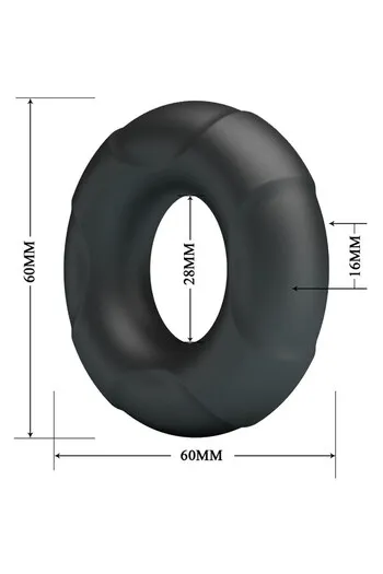 Crazy Bull Arvell Anello di Silicone Modello 12 - Potenzia l'Intimità Maschile