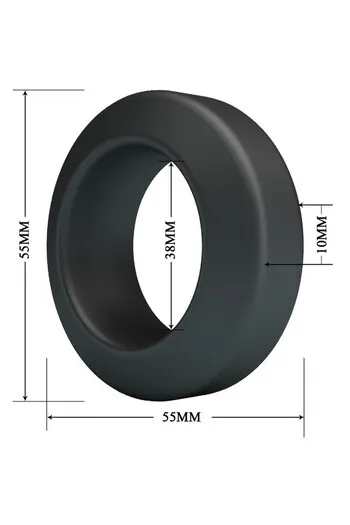 Anello di Silicone Crazy Bull Brodan Modello 9 | Potenzia l'Intimità Maschile