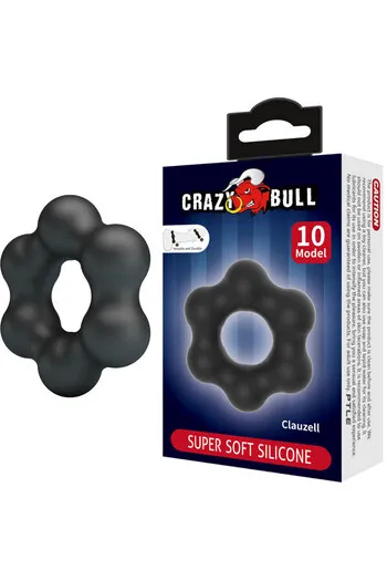 Anello di Silicone Crazy Bull Clauzell Modello 10 - Intensifica il Piacere Maschile