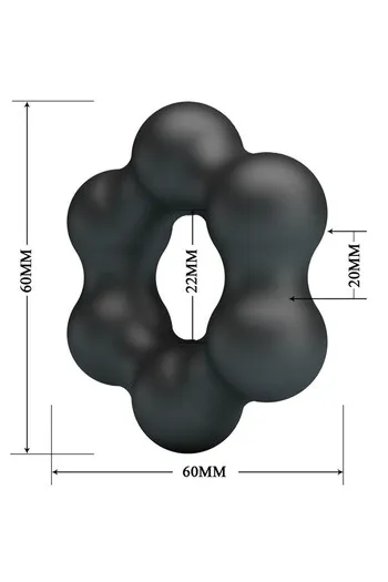 Crazy Bull Clauzell Silicone Ring Model 10 - Enhance Male Pleasure and Control