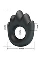 Crazy Bull Habert Anello di Silicone Modello 13 - Piacere e Controllo Maschile