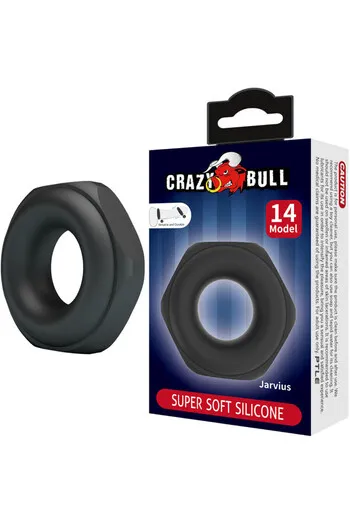 Crazy Bull Jarvius Silicone Ring Model 14 - Male Pleasure and Control