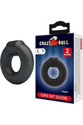 Crazy Bull Kayke Anello di Silicone Modello 2 - Potenzia l'Intimità Maschile