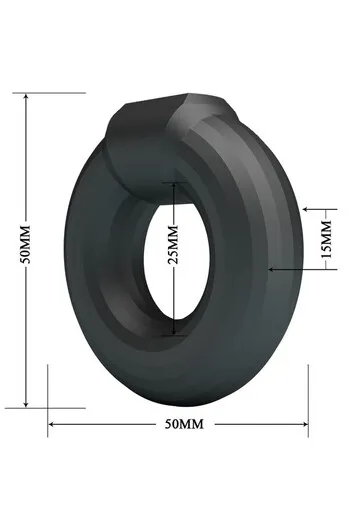 Crazy Bull Kayke Anello di Silicone Modello 2 - Potenzia l'Intimità Maschile