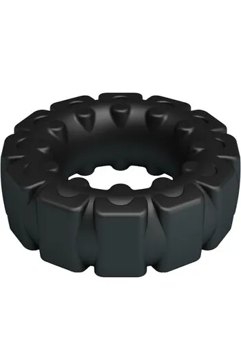 Crazy Bull Laiden Silicone Ring Model 5 - Enhance Male Intimacy & Performance