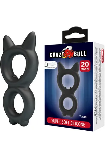 Crazy Bull Toran Anello di Silicone Modello 20 - Potenzia il Piacere Maschile
