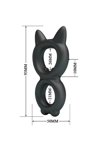 Crazy Bull Toran Silicone Ring Model 20 - Enhance Male Pleasure