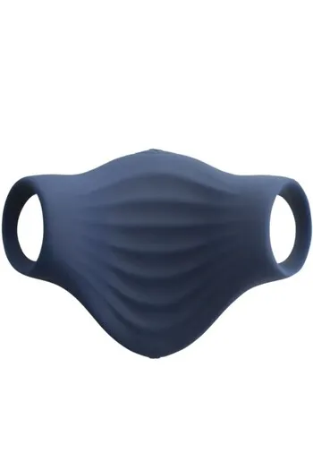 ROCKS-OFF Palm Blue: Flexible Male Masturbator with 10 Vibration Modes