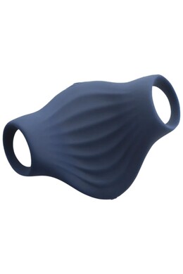 ROCKS-OFF Palm Blue: Flexible Male Masturbator with 10 Vibration Modes