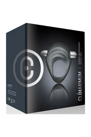 Avio Penis Ring Climaximum: Powerful Vibrations & Sensory Nubs for Maximum Pleasure
