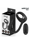 P-Spot Vibrating Penis Ring by Addicted Toys - Dual Stimulation & Remote Control