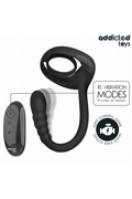 Anello Penieno Vibrante Punto P Addicted Toys - Stimolazione Duale e Controllo Remoto