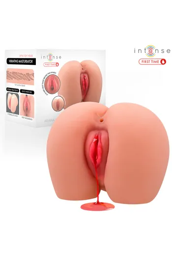 Ariana Realistic Vibrating Masturbator by Intense - Hyperrealistic Experience