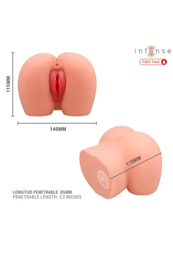Ariana Realistic Vibrating Masturbator by Intense - Hyperrealistic Experience