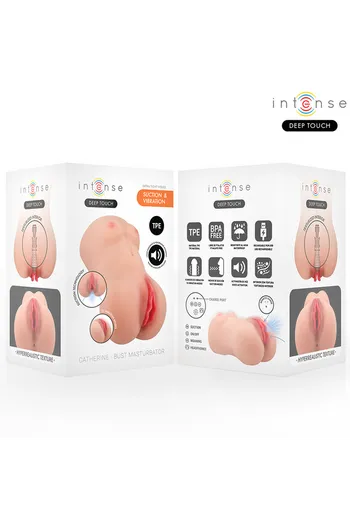 Catherine Vibrator & Suction Masturbator Intense - Hyperrealistic Experience