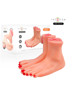 Gabbie Two-Piece Foot-Shaped Masturbator Intense | Realistic Experience