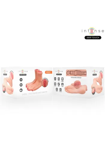 Gabbie Two-Piece Foot-Shaped Masturbator Intense | Realistic Experience