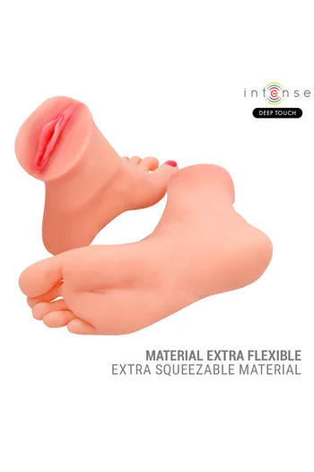 Gabbie Two-Piece Foot-Shaped Masturbator Intense | Realistic Experience