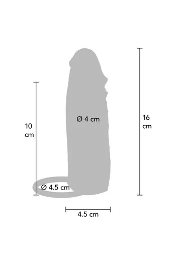 Hydrated Skin Penis Sleeve - Realistic Intimacy & Enhanced Pleasure | ToyJoy