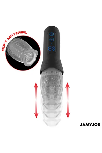 BLOW-R DE JAMYJOB: Advanced Male Masturbator with Motion Technology and Vibration