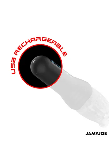 BLOW-R DE JAMYJOB: Advanced Male Masturbator with Motion Technology and Vibration