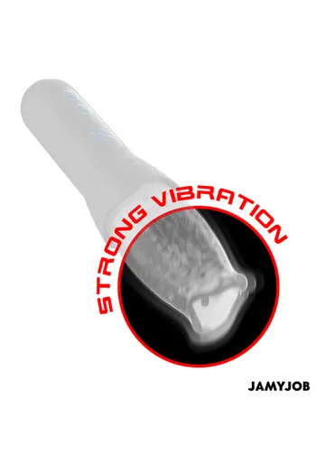 BLOW-R DE JAMYJOB: Advanced Male Masturbator with Motion Technology and Vibration