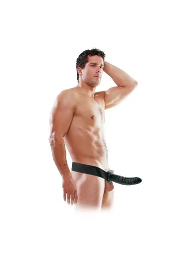 Arnesi Vuoto Uomo Nero - PVC di Qualità | FETISH FANTASY SERIES