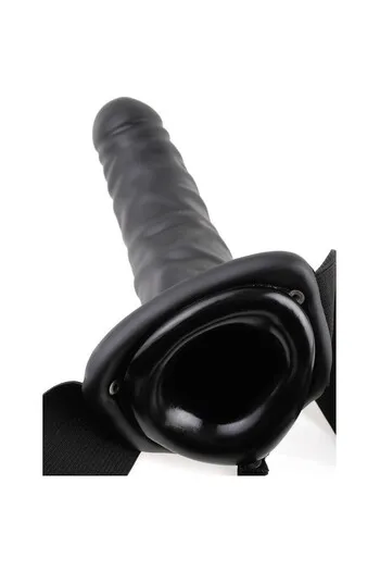 Hollow Vibrating Strap-On for Men - FETISH FANTASY SERIES | Premium PVC