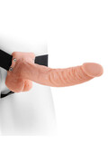 Fetish Fantasy 9'' Hollow Strap-On con Palle | Dildo per Uomini con ED e Problemi di Eiaculazione