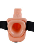 Fetish Fantasy 9'' Hollow Strap-On con Palle | Dildo per Uomini con ED e Problemi di Eiaculazione